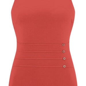 Nuria Ferrer, Stella Post-Mastectomy Swimsuit, Coral